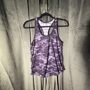 ZYIA Black Camo Strappy Racerback Tank